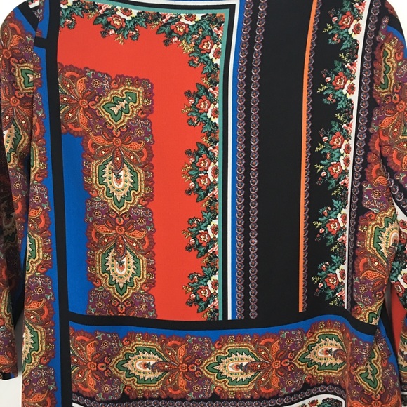 Patterned dress with lining - Picture 5 of 5